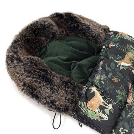 Makaszka Śpiworek Premium Do Wózka 0-18m Woodland