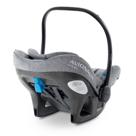 Avionaut Pixel Isofix Fotelik Samochodowy 0-13kg + Baza Isofix 01 Grey Melange AV-304.U.01