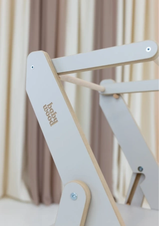 Baby Wood Kitchen Helper Składany Kaszmirowy