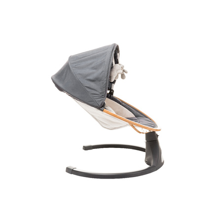 4BABY Rock'n Relax Leżaczek Bujaczek Grey