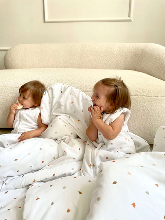 Piapimo Kołderka Dwustronna Bawełnina z Wypełnieniem 100x130cm kolekcja Foresta Las