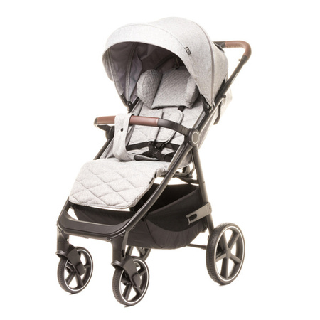 4Baby Stinger Pro Wózek Spacerowy Melange Light Grey