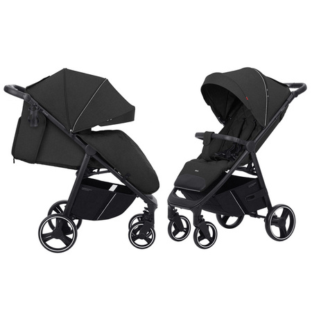 Carrello Bravo 2024 CRL-8512 Wózek Spacerowy Pure Black