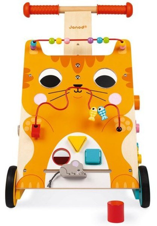 Janod Wielofunkcyjny Pchacz Edukacyjny Kot