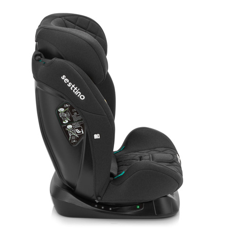 Sesttino SecurePro Fotelik Samochodowy Black 0-36 kg