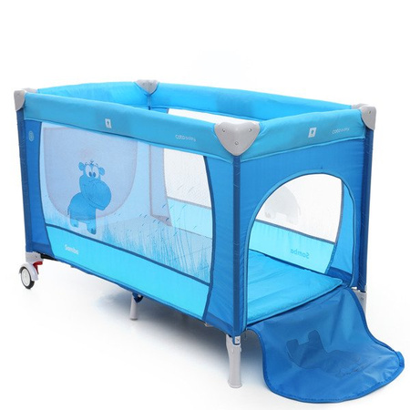 Coto Baby Samba Plus Dwupoziomowe Łóżeczko Turystyczne Różowe