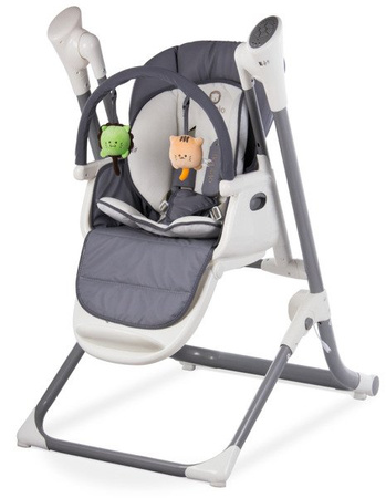 Lionelo Niles Krzesełko Do Karmienia Grey