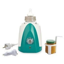 Thermobaby Podgrzewacz do butelek do domu i samochodu Szmaragdowy