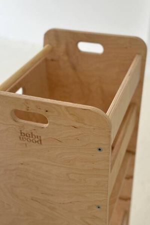 Baby Wood Kitchen Helper Comfort Naturalny