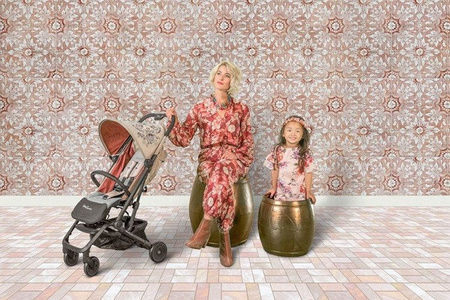 Disney by Easywalker Buggy XS Wózek spacerowy z osłonką przeciwdeszczową Minnie Ornament