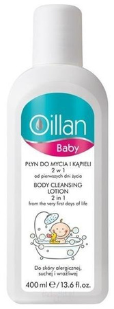 Oillan Płyn do mycia i kąpieli 2W1 400 ml