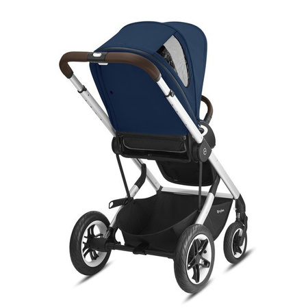 Cybex Talos S Lux Wózek Spacerowy Srebrna Rama Deep Black