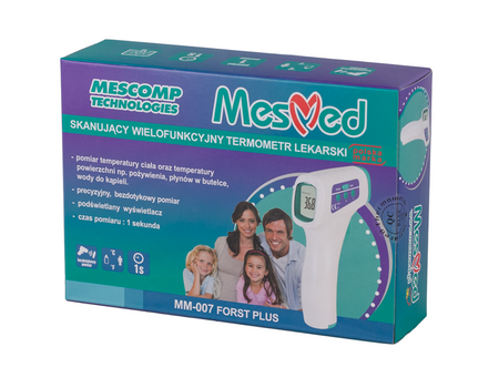 Mesmed Bezdotykowy Termometr Forst Plus MM-007
