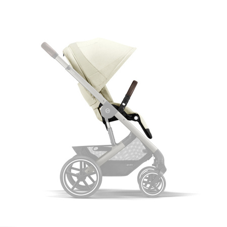 Cybex Balios S Lux Wózek Głęboko-Spacerowy Seashell Beige 2023 Rama Taupe