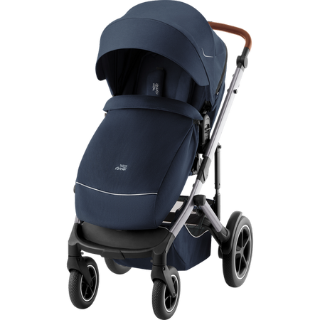 Britax Romer Smile 5Z Wózek Głęboko-Spacerowy Night Blue Rama Calm Grey