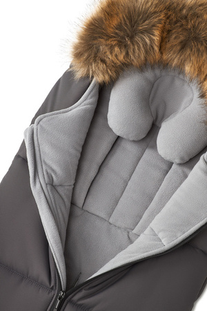 Anex Wom Śpiworek Do Wózka 0m+ Dark Grey