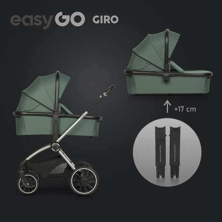 EasyGo Giro Wózek Głęboko-Spacerowy Sage Green