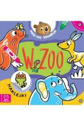 Asjomat Kolorowanka Mały Miś Koloruje W Zoo