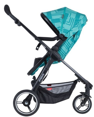 Phil&Teds Mod Wózek Głęboko-Spacerowy 2w1 Niebieski