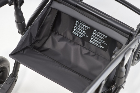 Anex M/Type Wózek Głęboko-Spacerowy Ink + Anex x Avionaut Pixel Fotelik Samochodowy 0-13kg + Adaptery Gratis