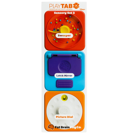 Fat Brain Toy Playtab Zabawka Sensoryczna Zestaw 3