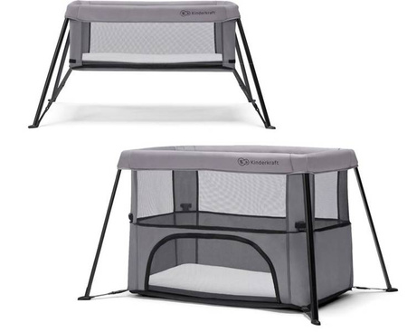 Kinderkraft Movi Łóżeczko Turystyczne Grey