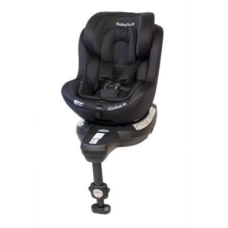 BabySafe Alaskan Fotelik Samochodowy 0-18 kg Black