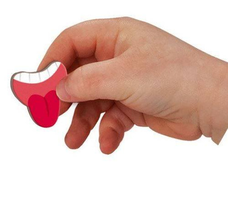 Janod Magnetibook Magnetyczna Układanka Śmieszne Buzie Dziewczynka