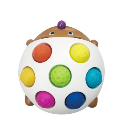 Bo Jungle Jeżyk Eddy zabawka sensoryczna dla niemowląt 6 mc