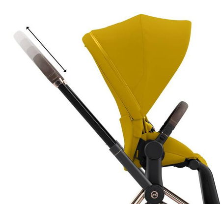 Cybex Priam 4.0 Wózek Spacerowy Mustard Yellow
