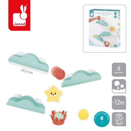 Janod Tor do kąpieli z kulkami 12m+