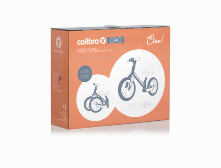 Colibro Ciao Rowerek Biegowy Składany Rose Gold