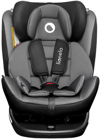 Lionelo Bastiaan 360° Fotelik Samochodowy 0-36kg Grey/Black