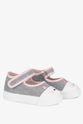 Zetpol Obuwie Kapcie Dziecięce Szare Malwina