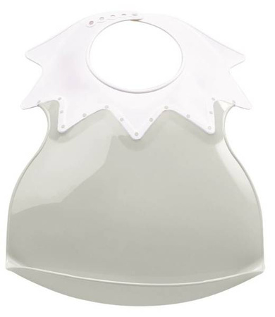 Thermobaby - Śliniak z kieszonką Arlequin Szary