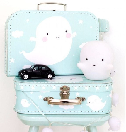 Petit Monkey Miękka Pastelowa Lampka Nocna LED Duszek