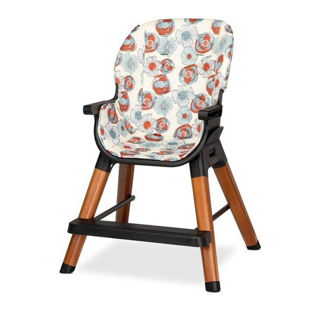 Lionelo Mona Drewniane Krzesełko Do Karmienia Flower