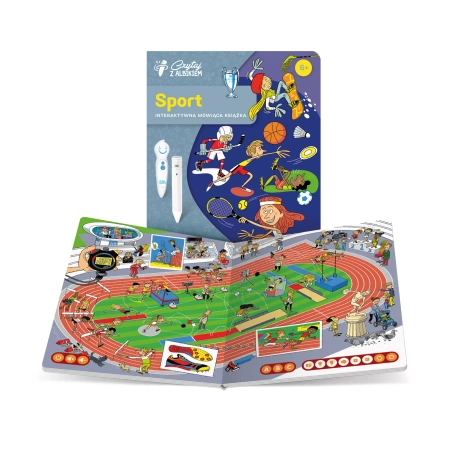 Albi, czyta. Książka Sport 6+