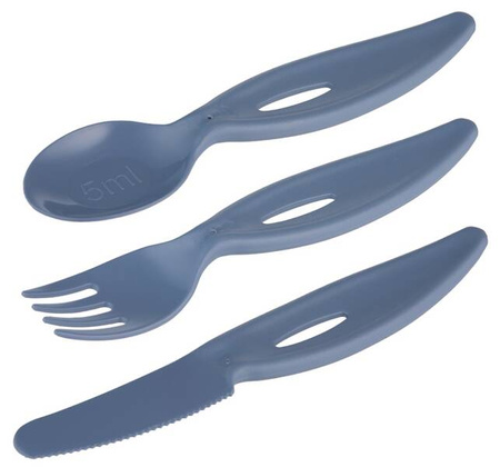 Canpol Babies Zestaw Sztućców Niebieski 31/418_blu