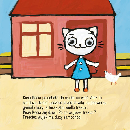 Media Rodzina Książeczka Kicia Kocia na Traktorze