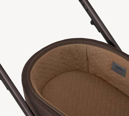 Anex Eli Wózek Głęboko-Spacerowy Wander + Cybex Aton B2 i-Size Fotelik Samochodowy 0-13kg + Baza One Volcano Black