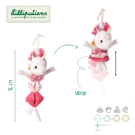 Lilliputiens Zawieszka wibrująca Jednorożec Lena 6 m+