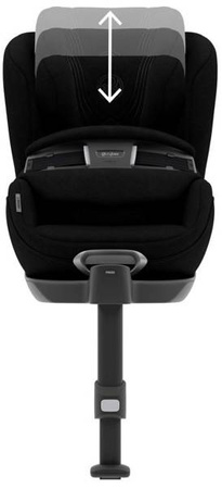 Cybex Anoris T i-Size Fotelik Samochodowy 9-21 kg Deep Black