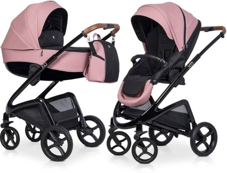 Riko XD Wózek Głęboko-Spacerowy 2w1 Energy Pink