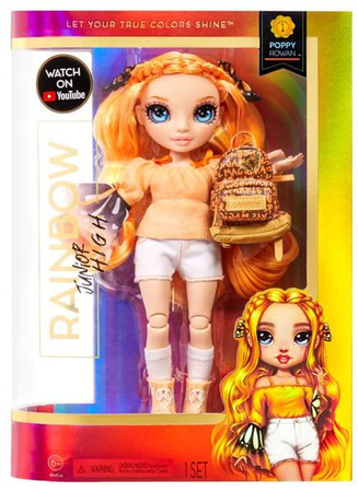 Rainbow High Junior Modowa Lalka Poppy Rowan