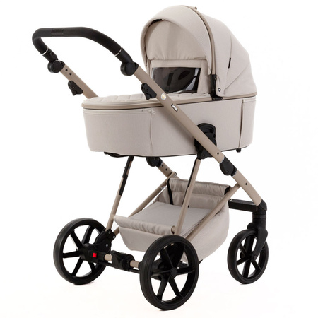 Adamex Delta Natura 4 Wózek Głęboko-Spacerowy Vanilla