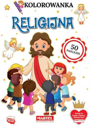 Kolorowanka Religijna z Naklejkami