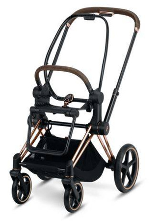 Cybex Priam 2.0 Wózek Głęboko Spacerowy Rama Rose Gold + Fotelik Cloud Z I-Size 0-13kg Autumn Gold