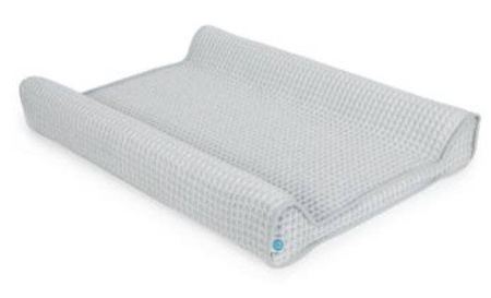 Pokrowiec na przewijak Waffle Line Light grey 50x70 Ceba Baby