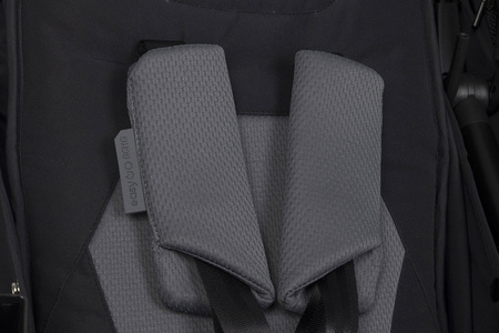 EasyGo Echo Wózek Spacerowy Bliźniaczy Ebony Black